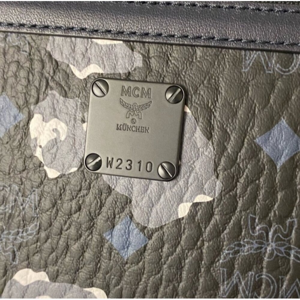 NEW MCM Small Aren Visetos Leather Crossbody Bag - Picture 12 of 12